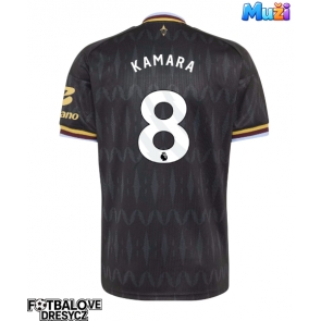 Aston Villa Boubacar Kamara #8 Venkovní Dres 2026-27 Krátký Rukáv
